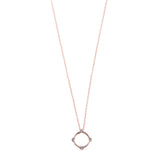 Moments At Midnight Fine Necklace - Rose Gold