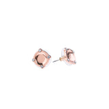 Moments At Midnight Fine Studs - Rose Gold