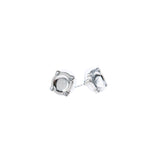 Moments At Midnight Fine Studs - Silver