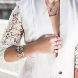 Fine Bracelet Duo Stack - Silver