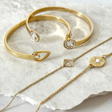 Fine Bracelet Duo Stack - Gold