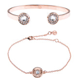Fine Bracelet Duo Stack - Rose Gold