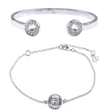 Fine Bracelet Duo Stack - Silver