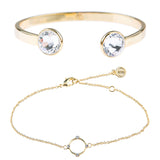Fine Bracelet Duo Stack - Gold