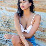 Catch Me If I Fall Fine Necklace - Rose Gold