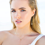 Catch Me If I Fall Fine Necklace - Gold