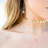 Meet Me In Marrakesh Ear Threads - Gold