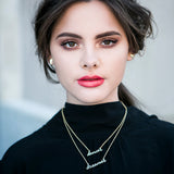 Dancer Fine Necklace - Silver