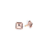 Canopy Of Stars Fine Studs - Rose Gold