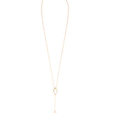Catch Me If I Fall Fine Necklace - Gold