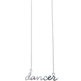 Dancer Fine Necklace - Silver