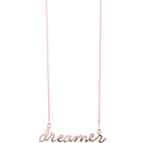 Dreamer Fine Necklace - Rose Gold