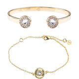 Light Up The Night Fine Bracelet Duo - Gold