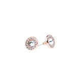Light Up The Night Fine Studs - Rose Gold