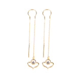 Meet Me In Marrakesh Ear Threads - Gold