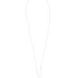 Moments At Midnight Fine Necklace - Gold