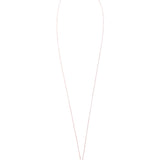 Moments At Midnight Fine Necklace - Rose Gold