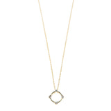 Moments At Midnight Fine Necklace - Gold