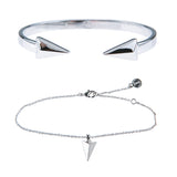 Show Me The Way Fine Bracelet Duo - Silver