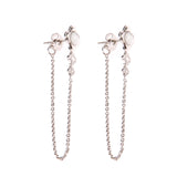 Sojourns At Sunset Fine Studs - Silver