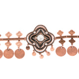 Sojourns At Sunset Statement Choker - Copper